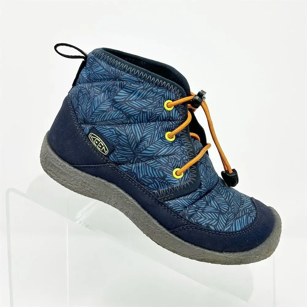 KEEN Kids Howser II Chukka Waterproof Boots Blue Winter **DIFFERENT SIZES**